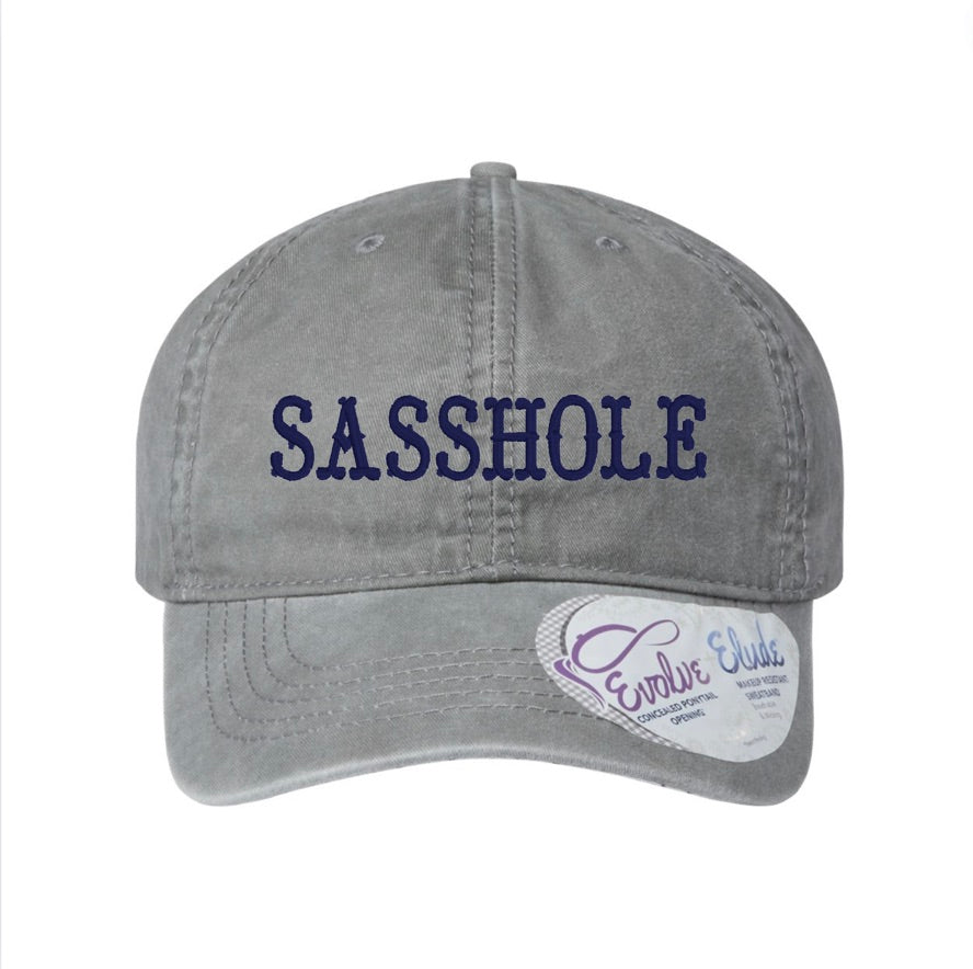 Sasshole Embroidered Hat