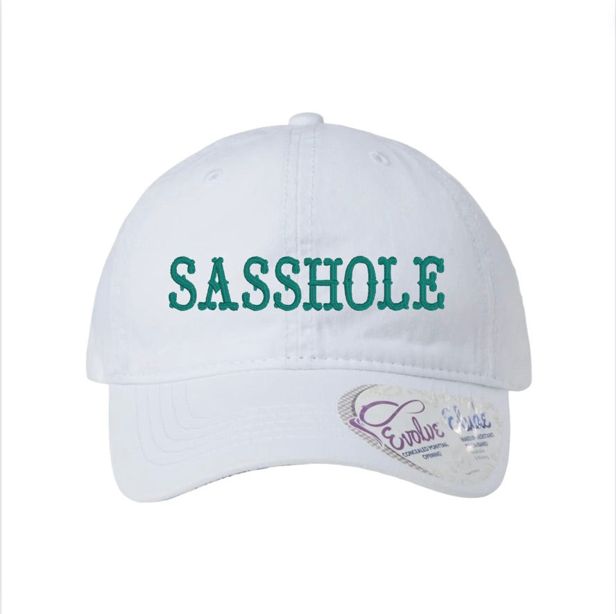 Sasshole Embroidered Hat