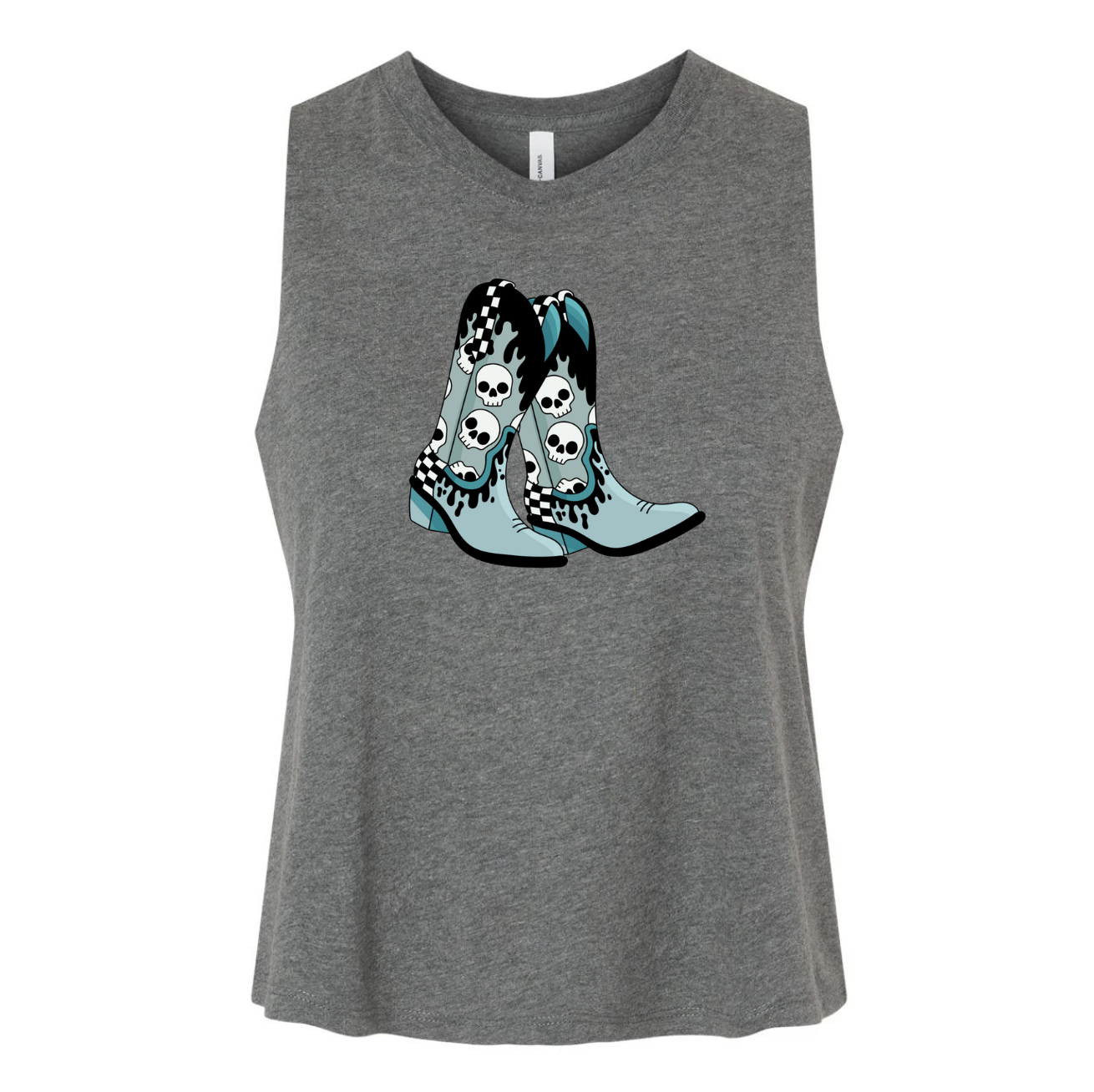 Emo Cowgirl Western Graphic Tee or Tank