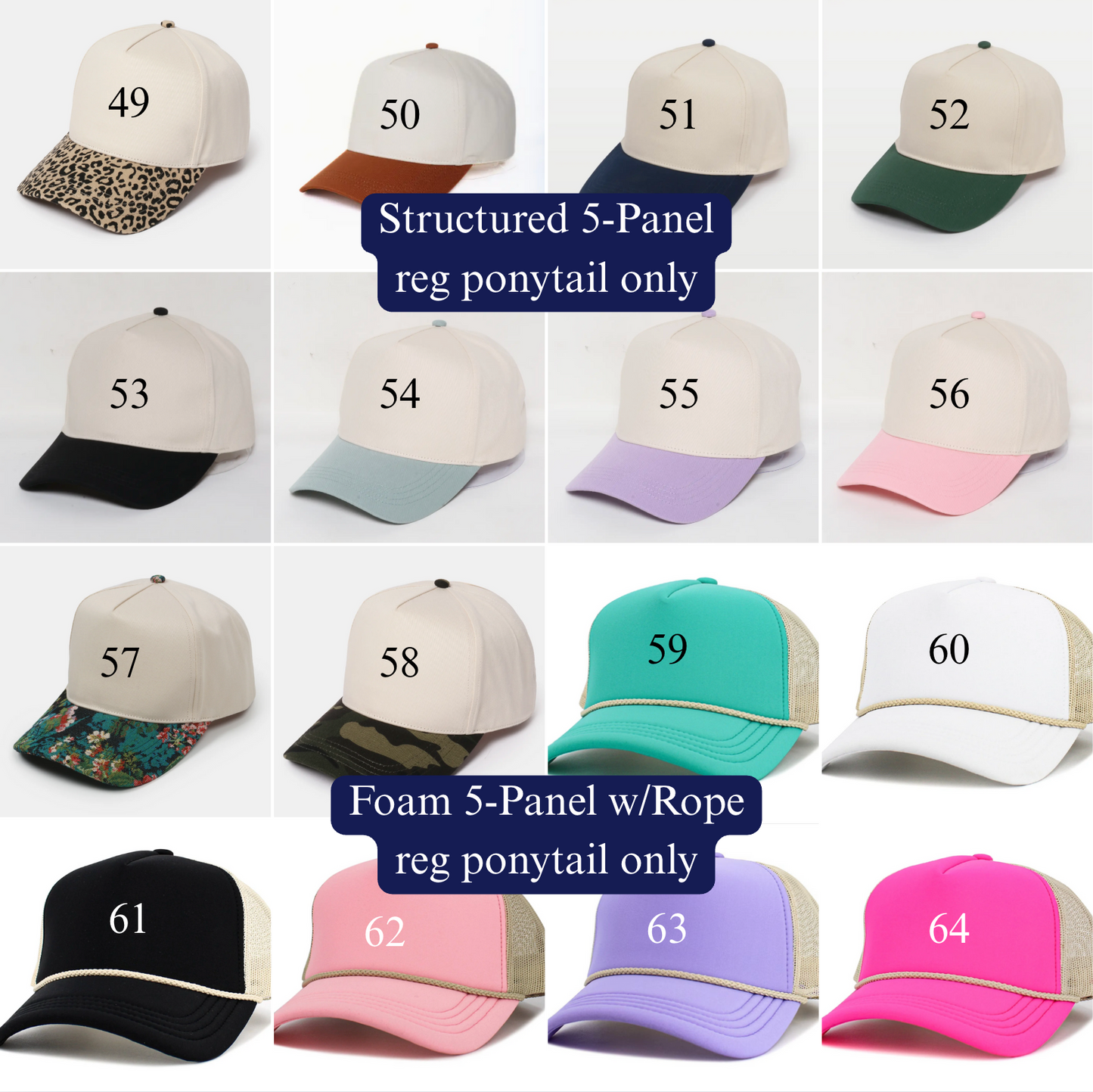 Embroidered 3D Puff Snaffle Bit Hat