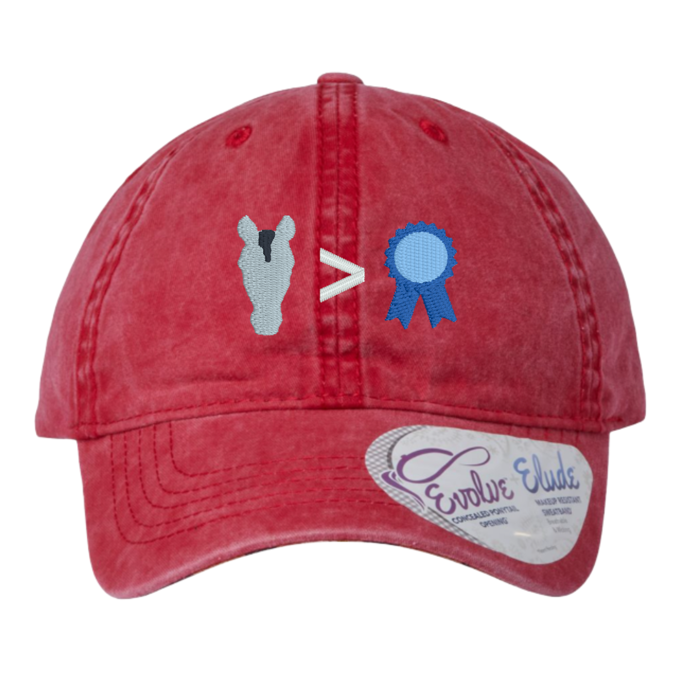 Love the Horse Over the Sport Embroidered Hat
