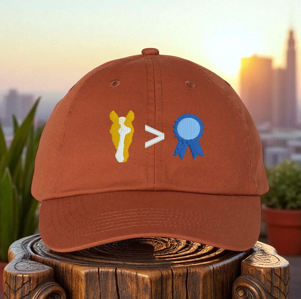Love the Horse Over the Sport Embroidered Hat