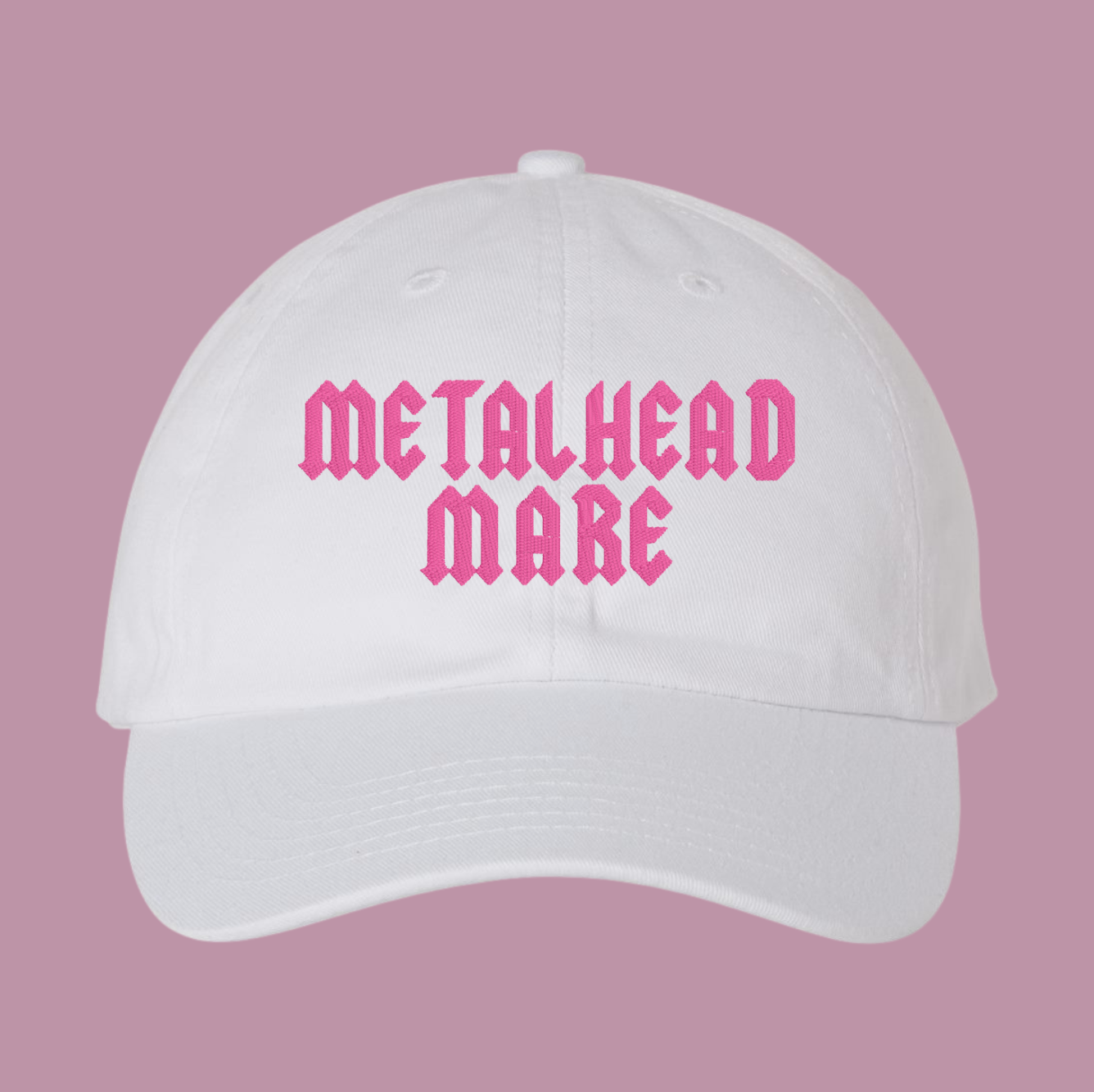 Metalhead Mare Embroidered Y'allternative Hat