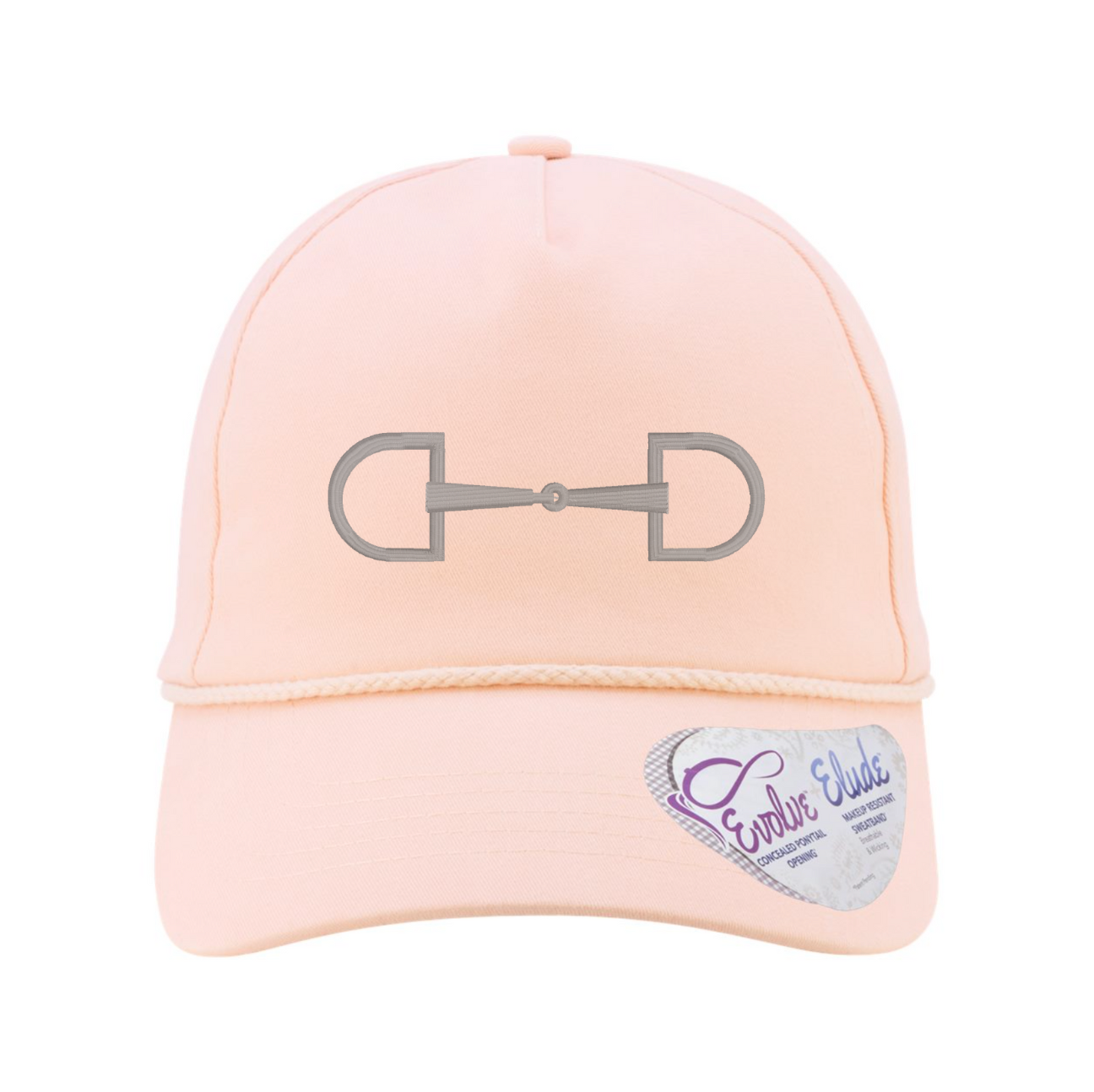 Embroidered 3D Puff Snaffle Bit Hat