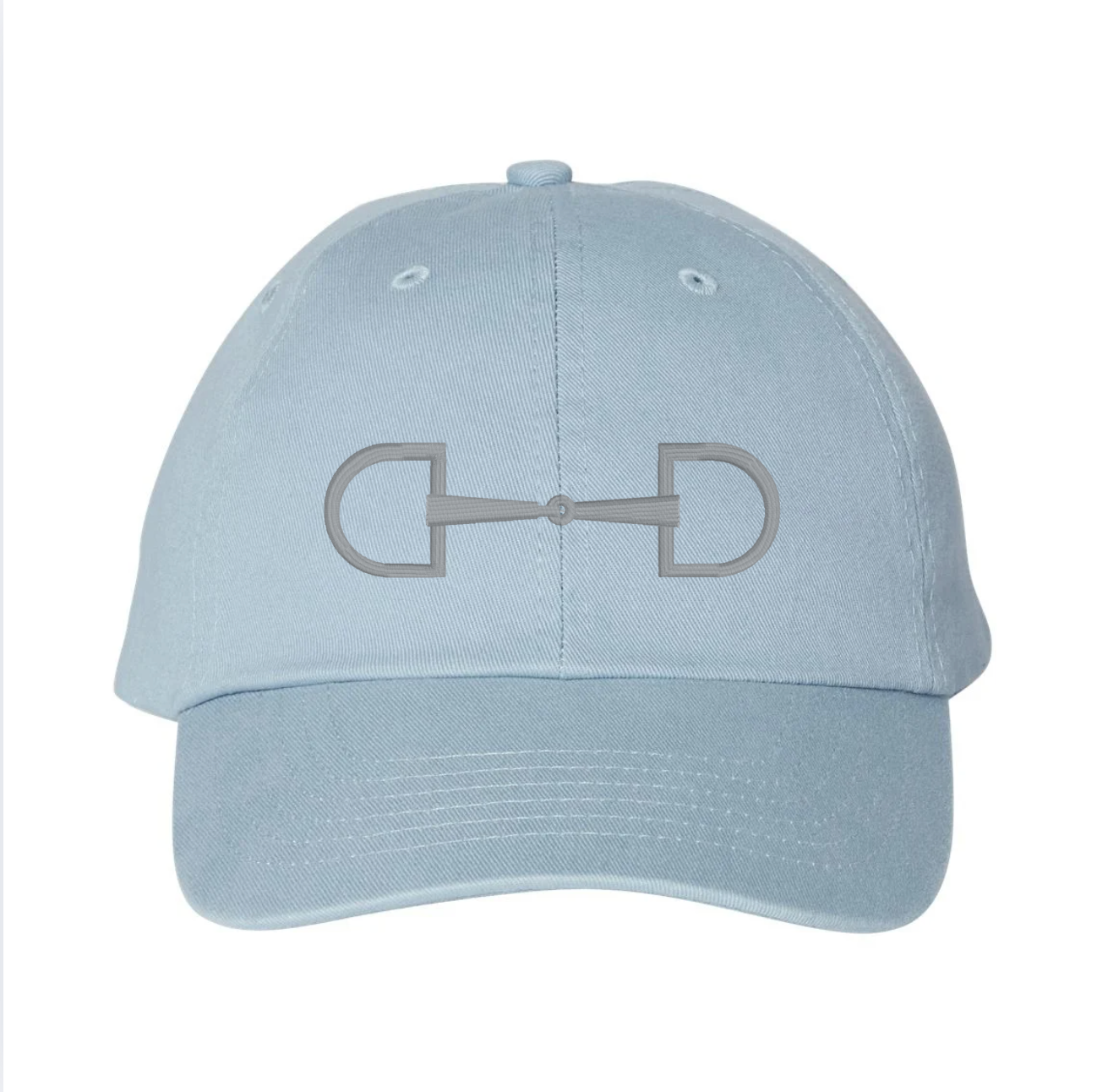 Embroidered 3D Puff Snaffle Bit Hat