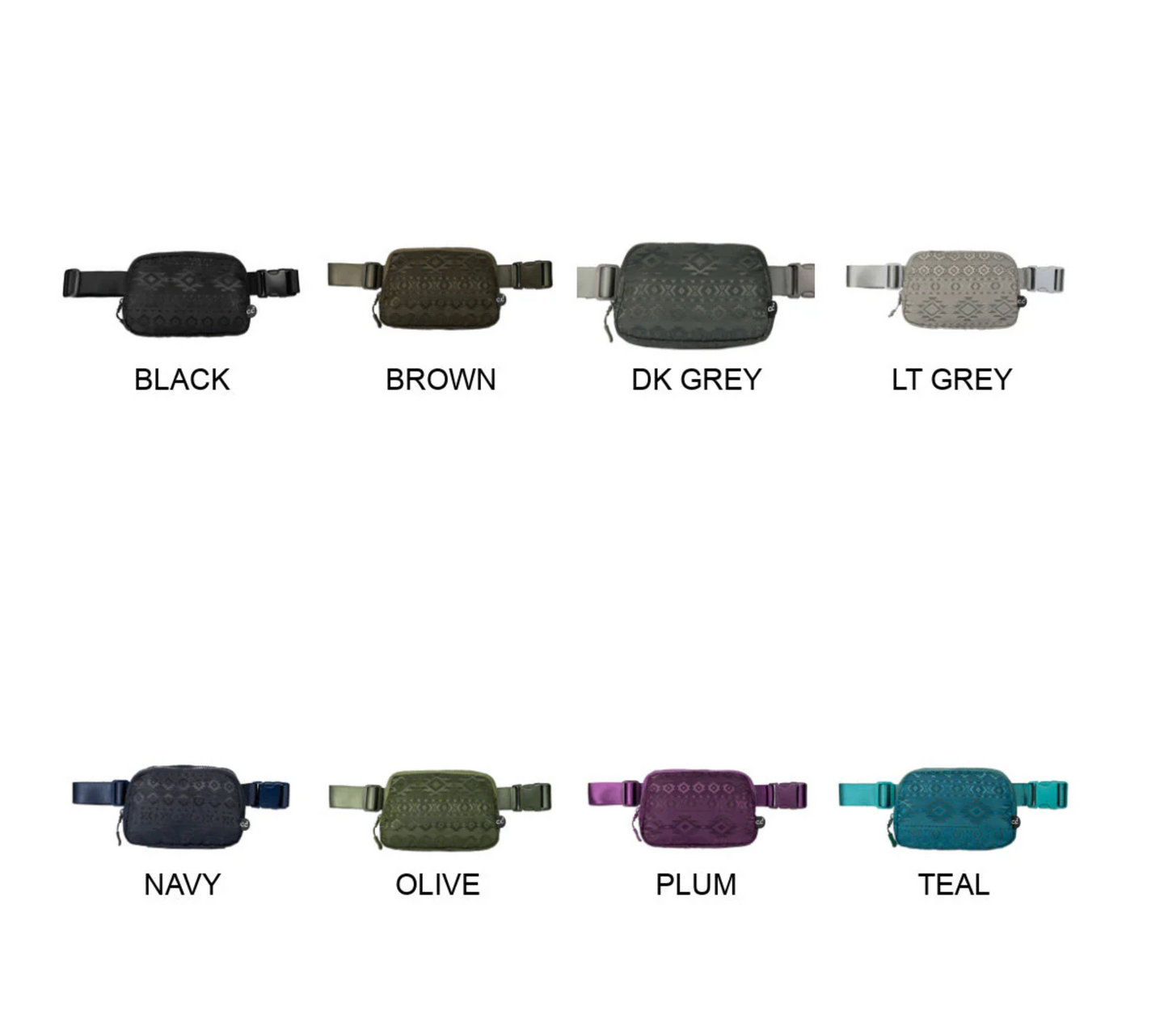 CC Beanie Belt Bag with Custom Embroidery
