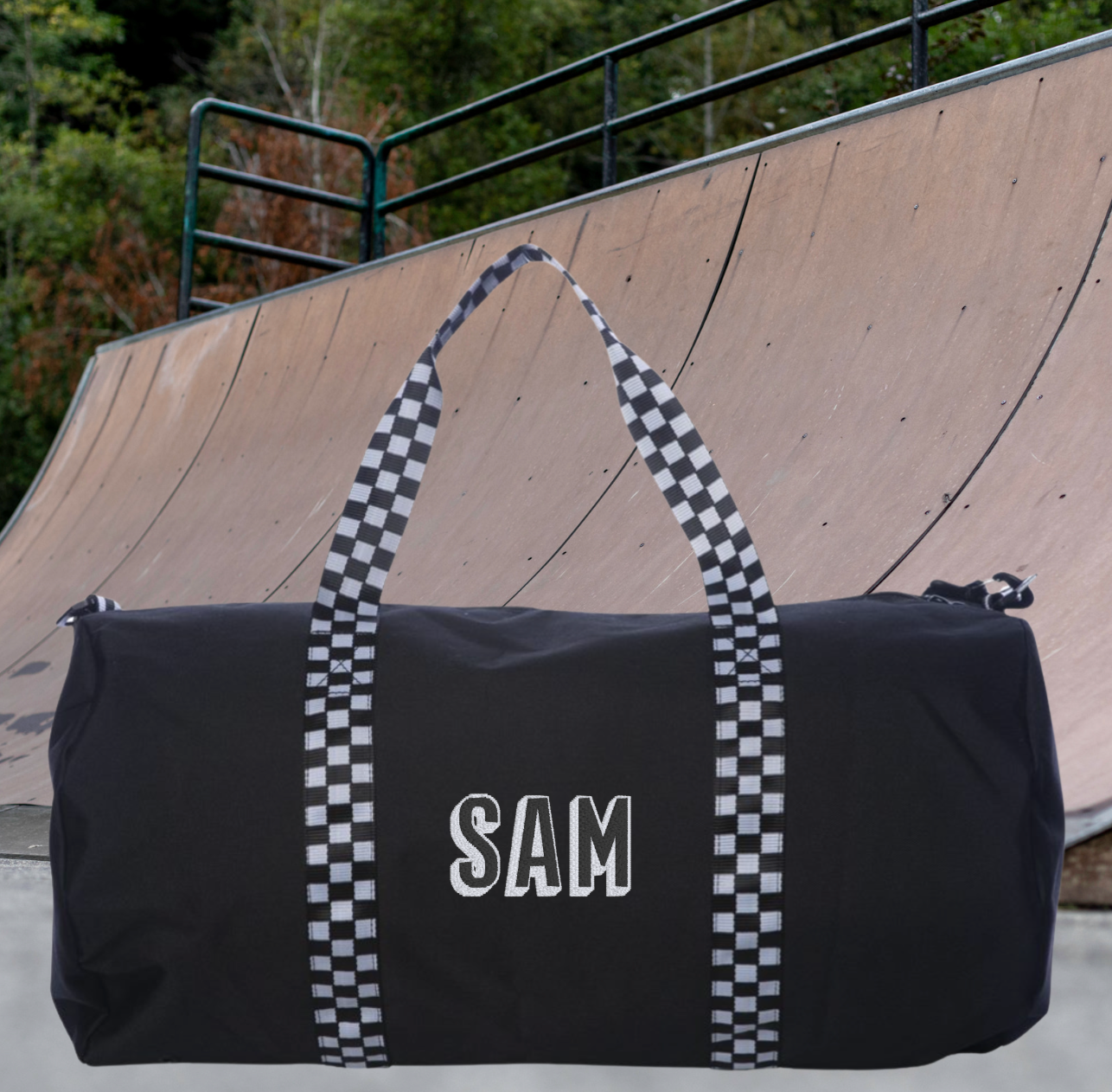 Custom Embroidered Duffle Bag