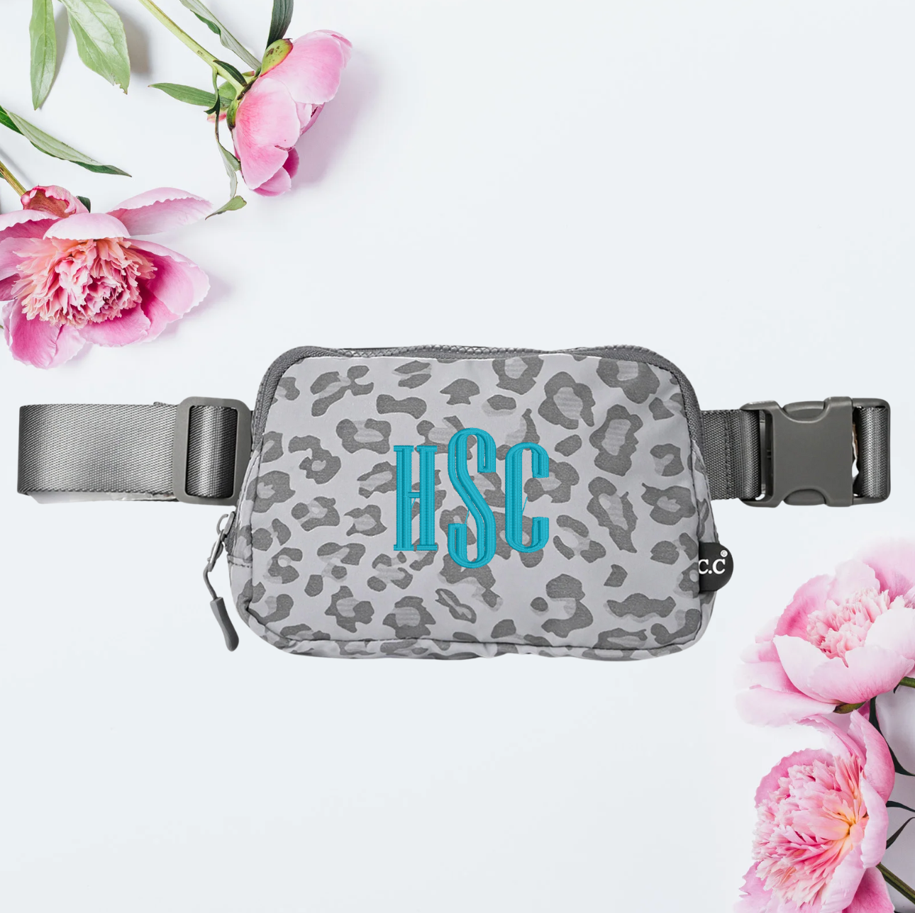 CC Beanie Belt Bag with Custom Embroidery