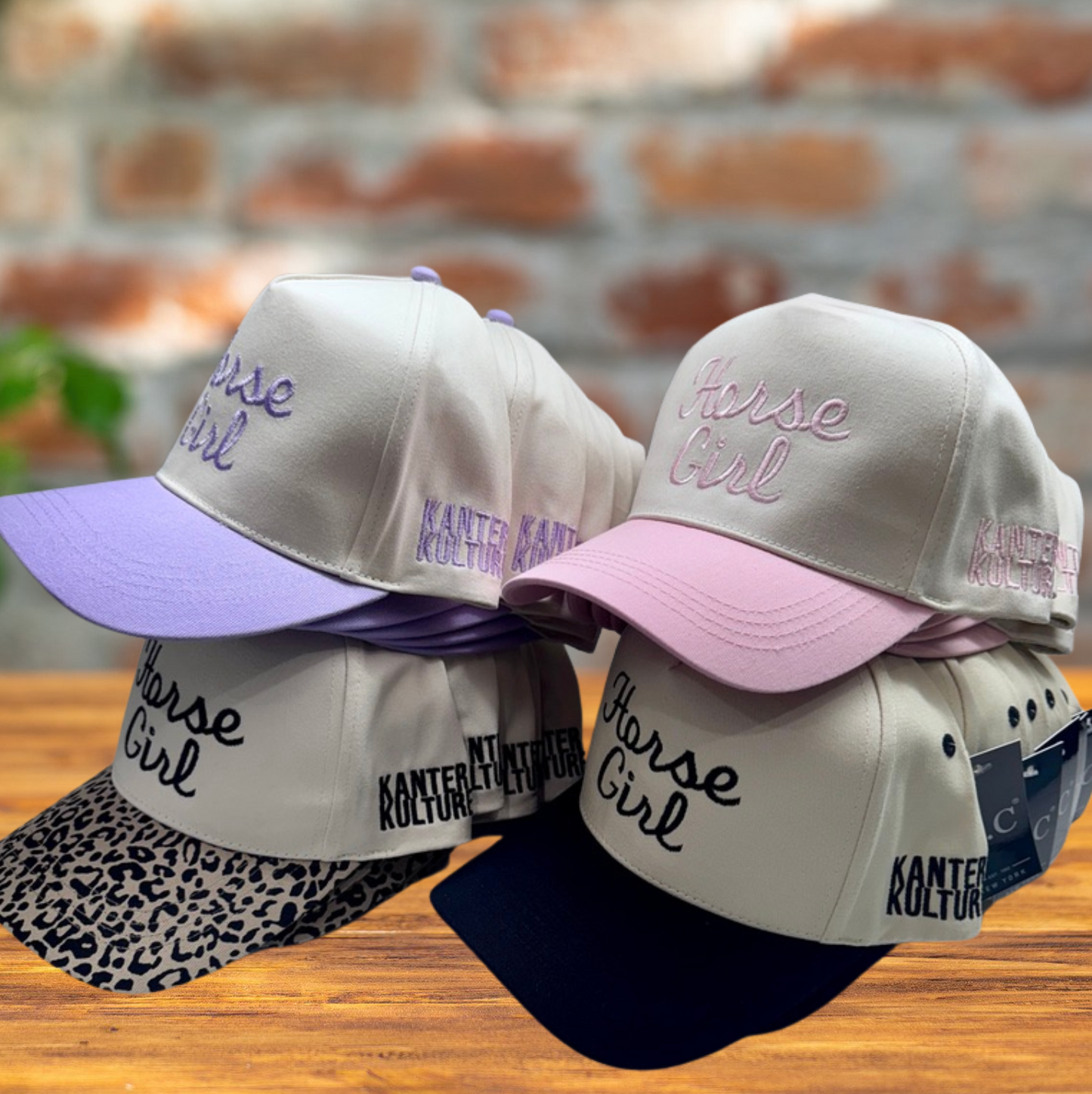 Kanter Kulture x Le Cheval Designs Horse Girl Embroidered Cap