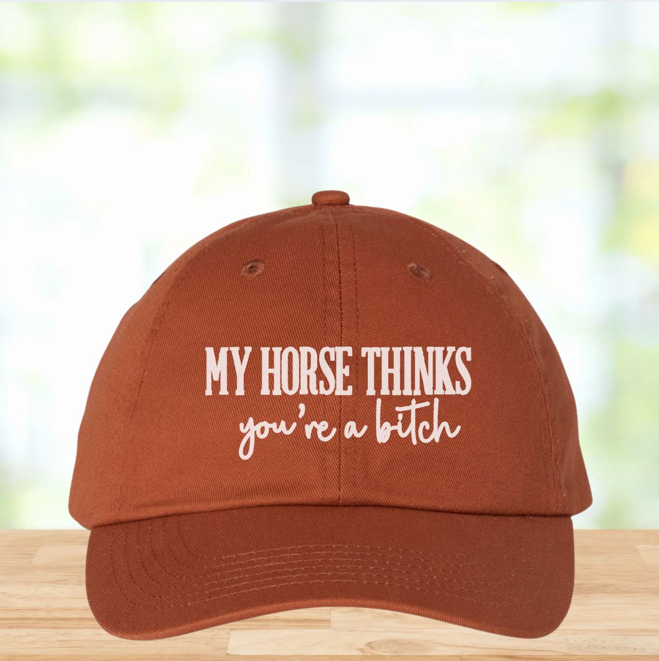 My Horse Thinks You're a Bitch Hat