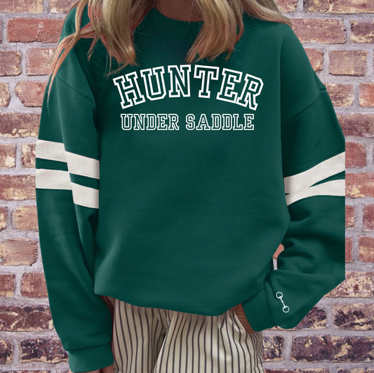 Custom Horse Girl "Varsity" Sweatshirt