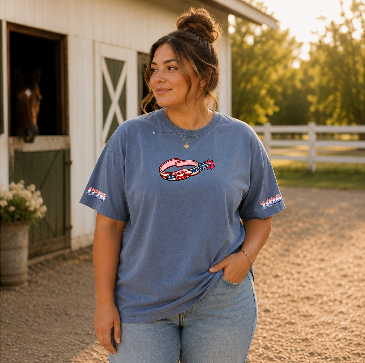 Americana Western Spur Tee - America 250 Limited Release