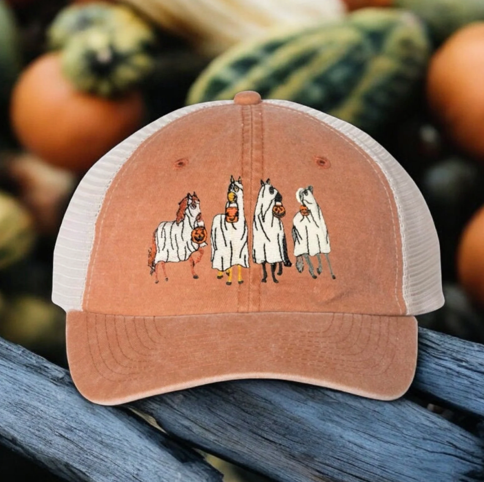 Spooky Horses Cap
