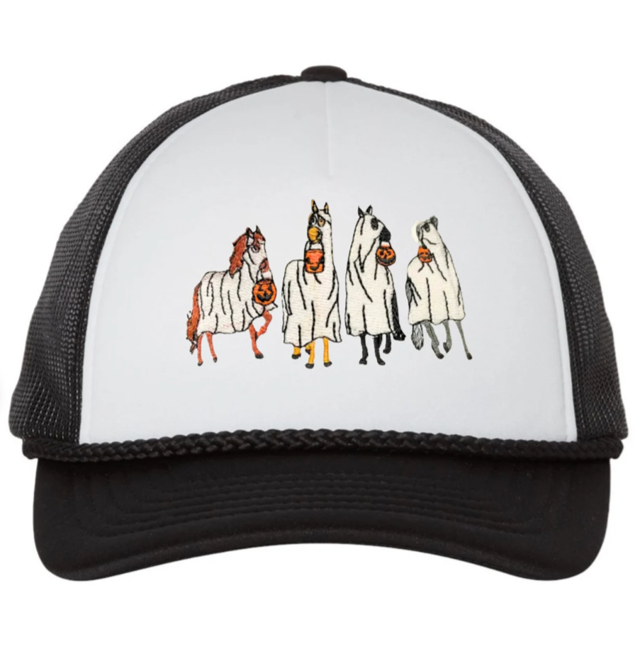 Spooky Horses Cap