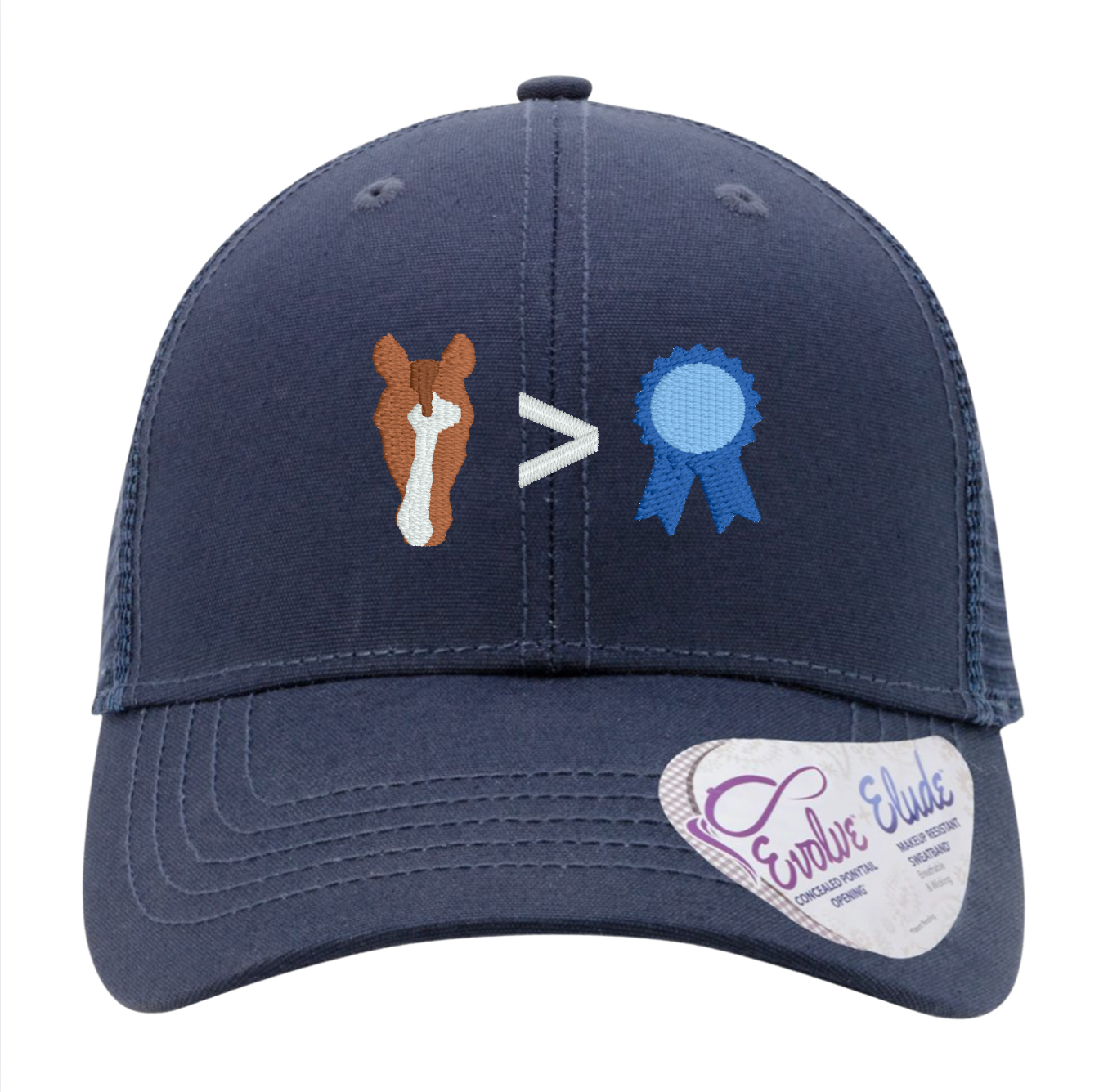 Love the Horse Over the Sport Embroidered Hat