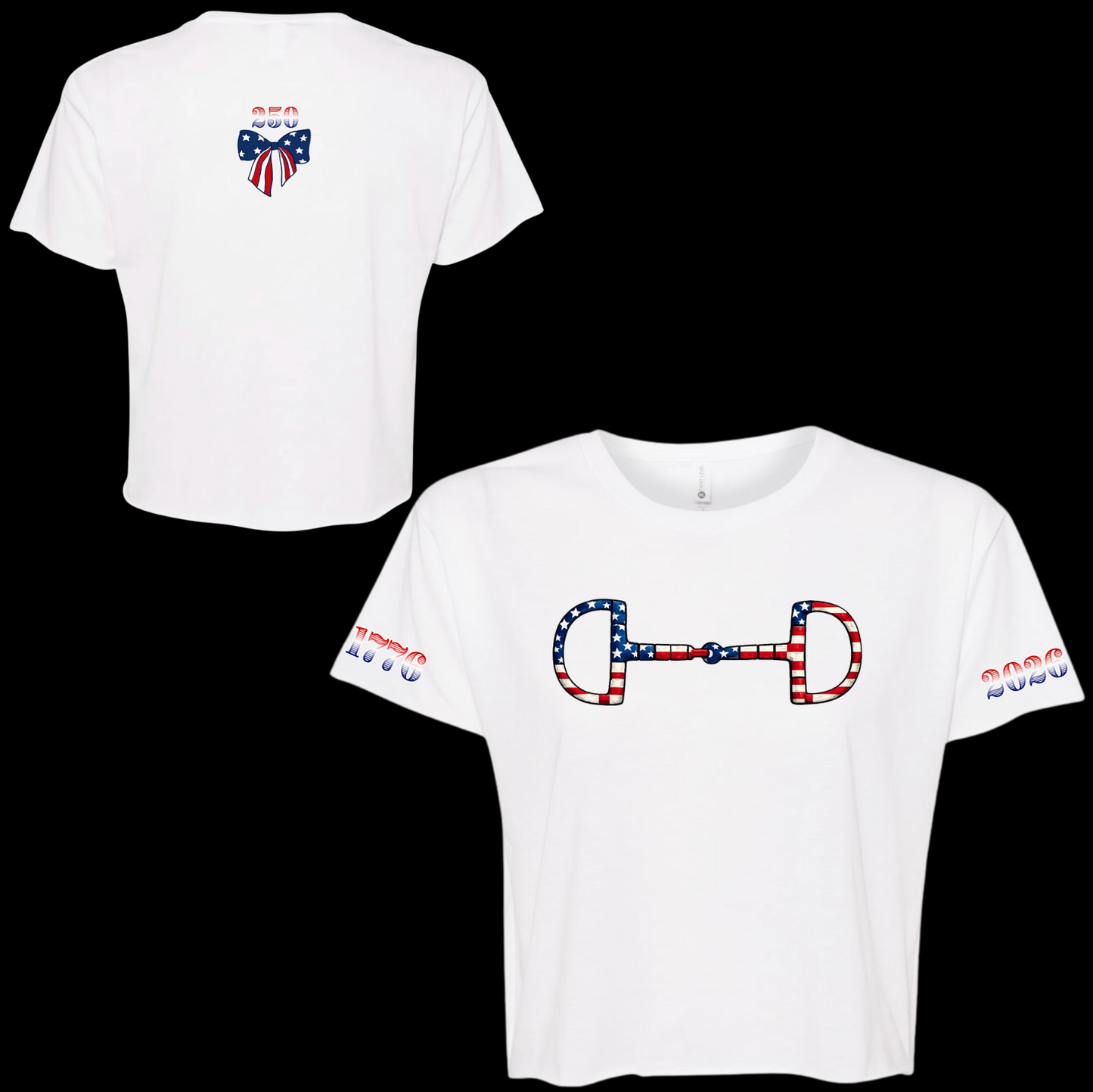 Americana Snaffle Bit Tee - America 250 Limited Release