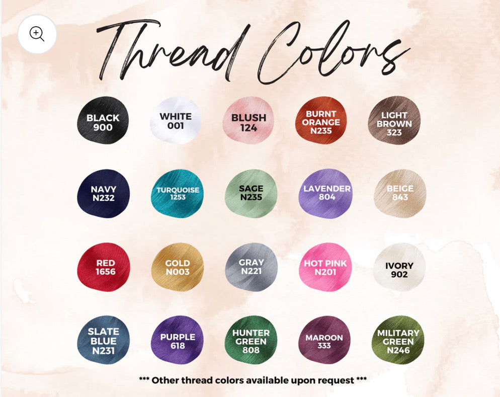 Product Customization Add-On: Monogram