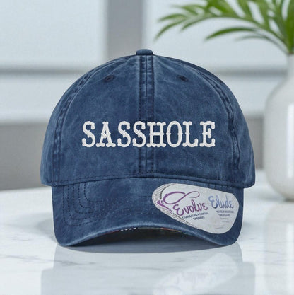 Sasshole Embroidered Hat