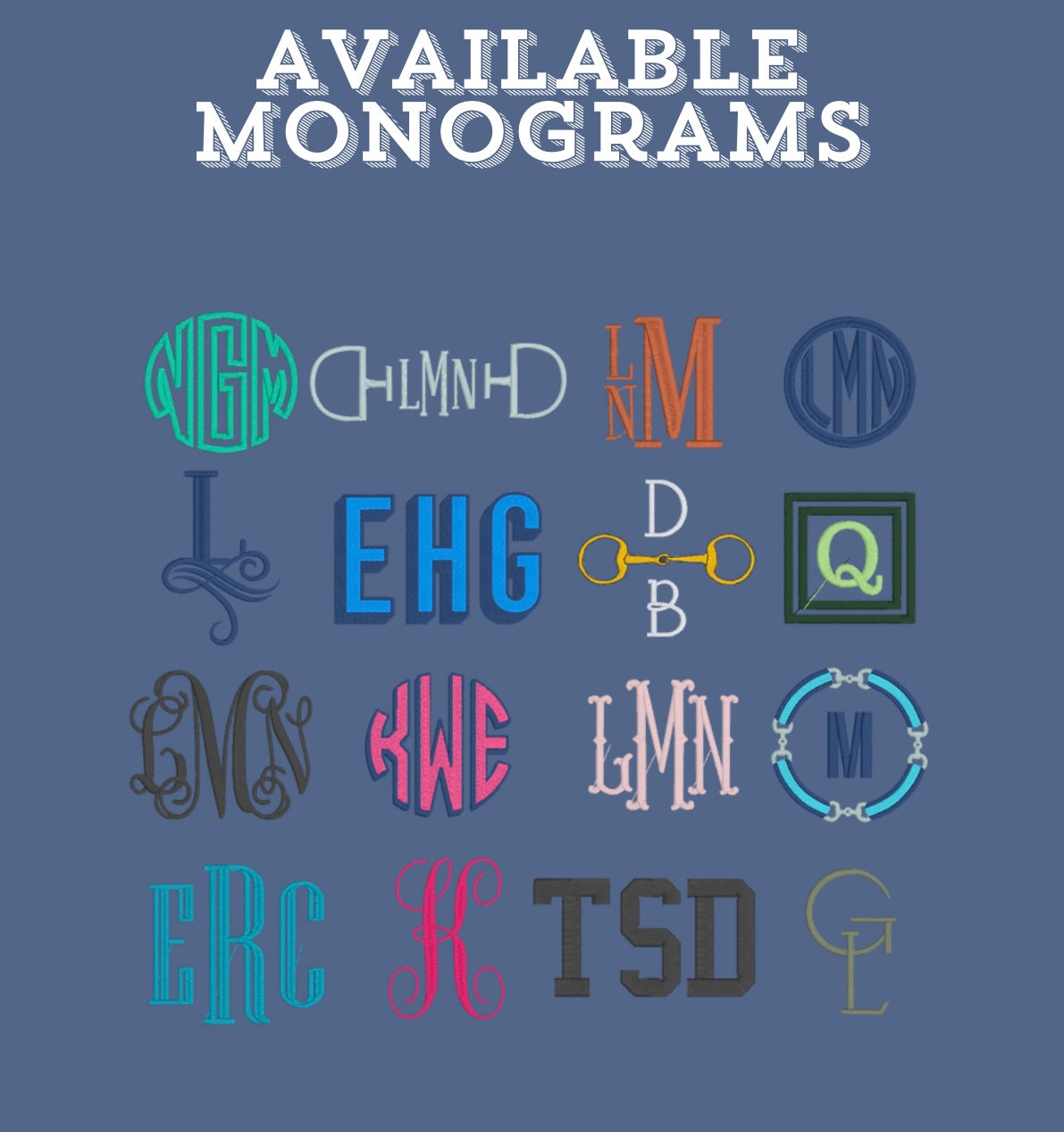 Product Customization Add-On: Monogram