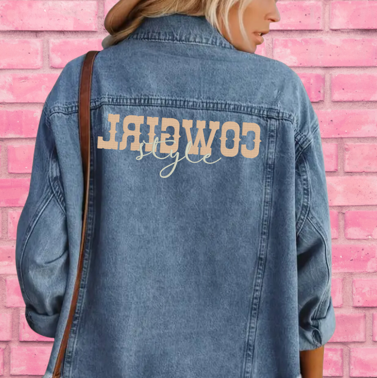 Cowgirl Style Embroidered Denim Jacket