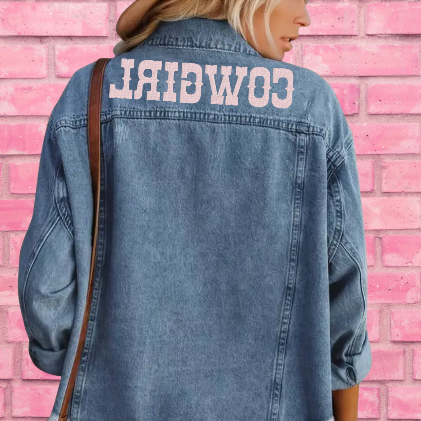 Cowgirl Style Embroidered Denim Jacket