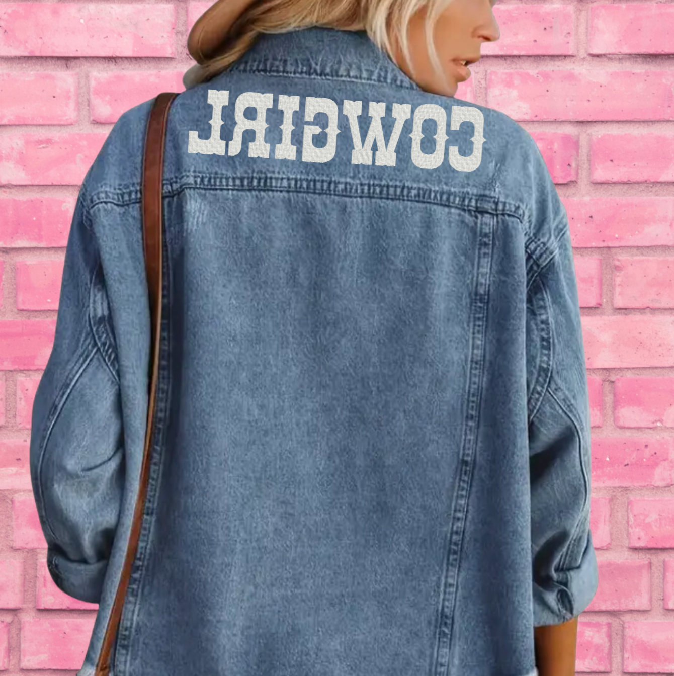 Cowgirl Style Embroidered Denim Jacket