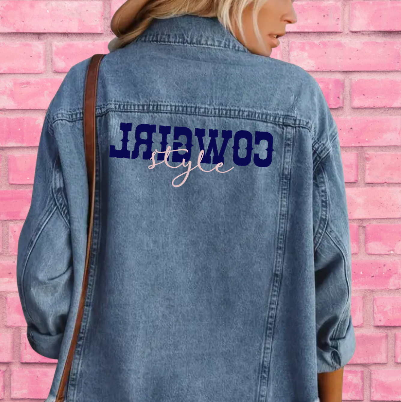 Cowgirl Style Embroidered Denim Jacket