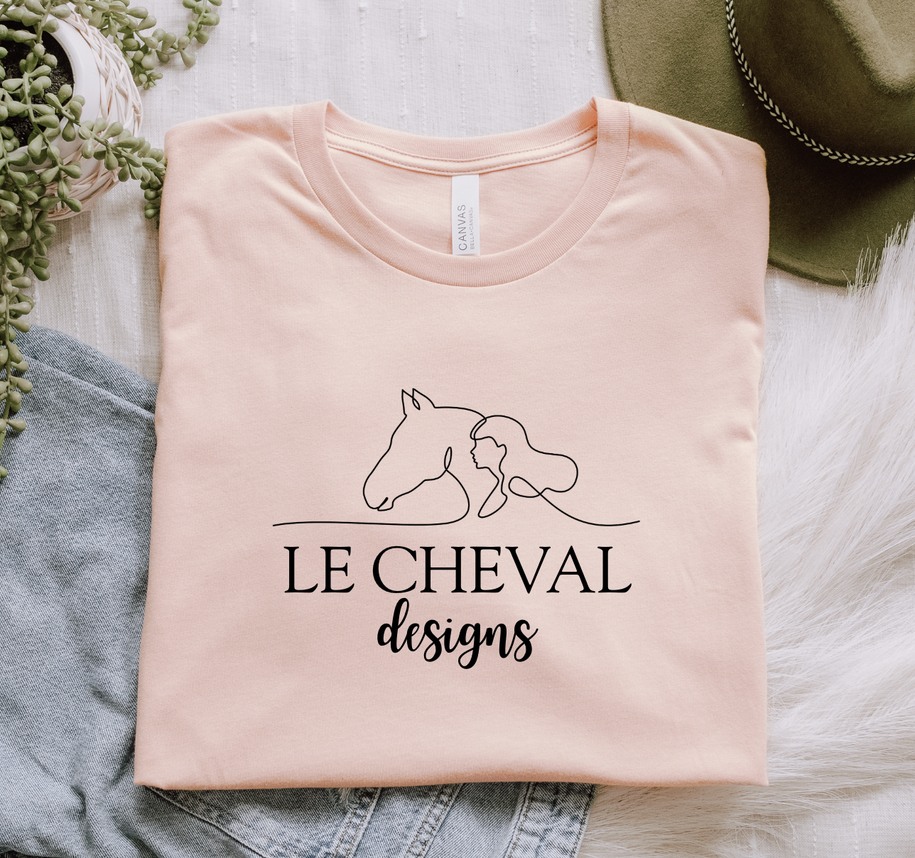 Le Cheval Designs Graphic Tee