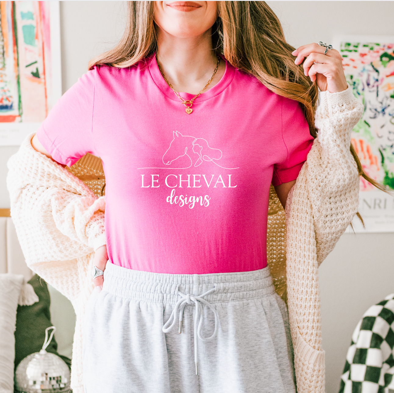 Le Cheval Designs Graphic Tee