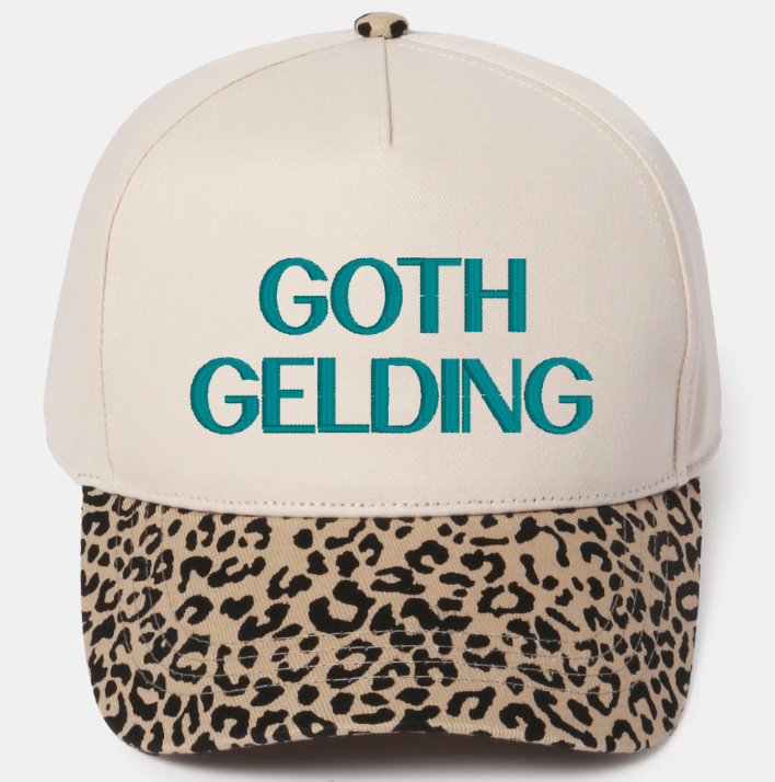 Goth Gelding Embroidered Y'allternative Hat
