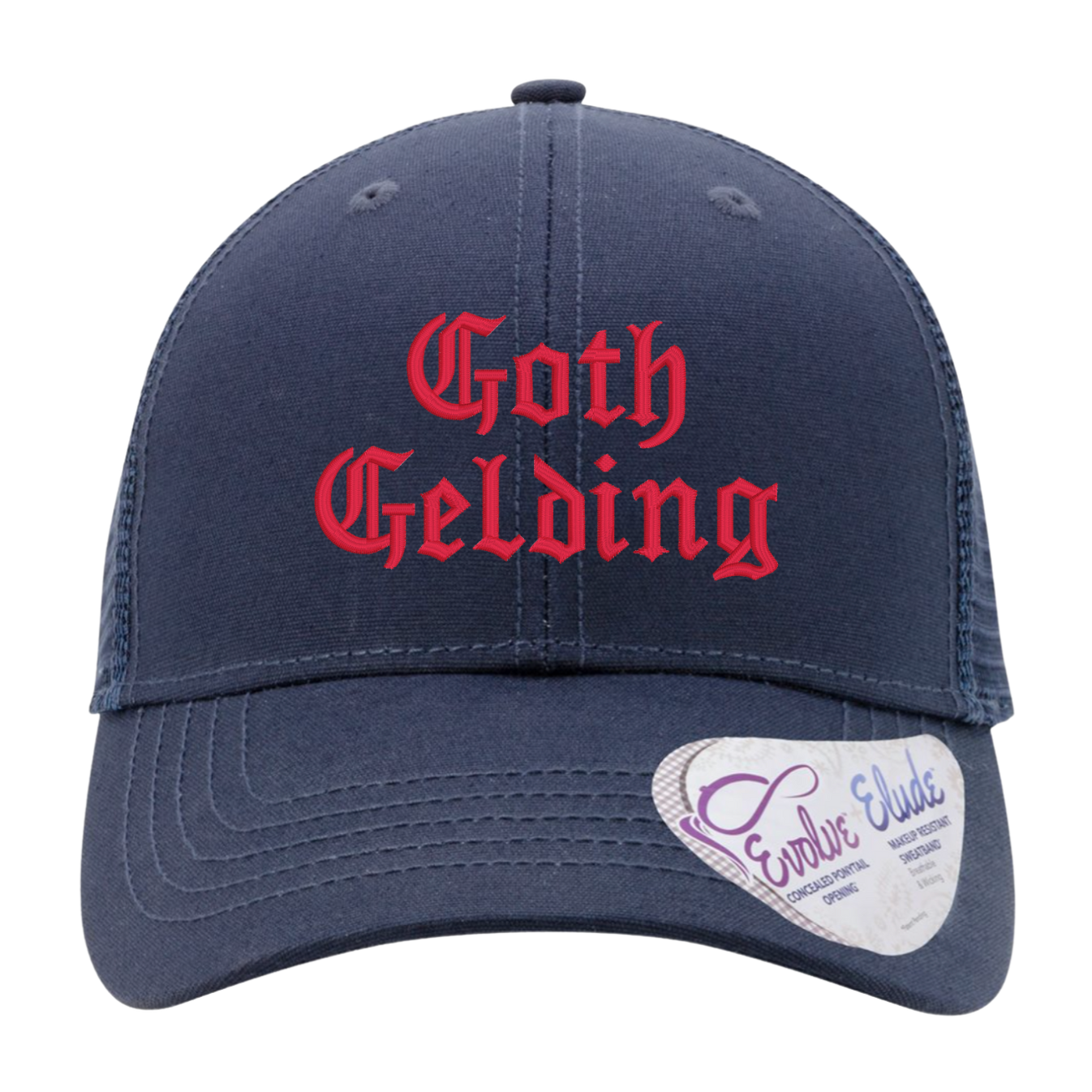 Goth Gelding Embroidered Y'allternative Hat