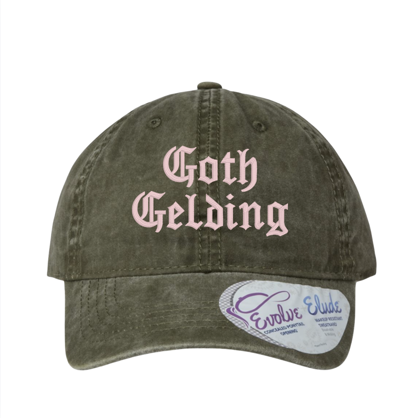 Goth Gelding Embroidered Y'allternative Hat