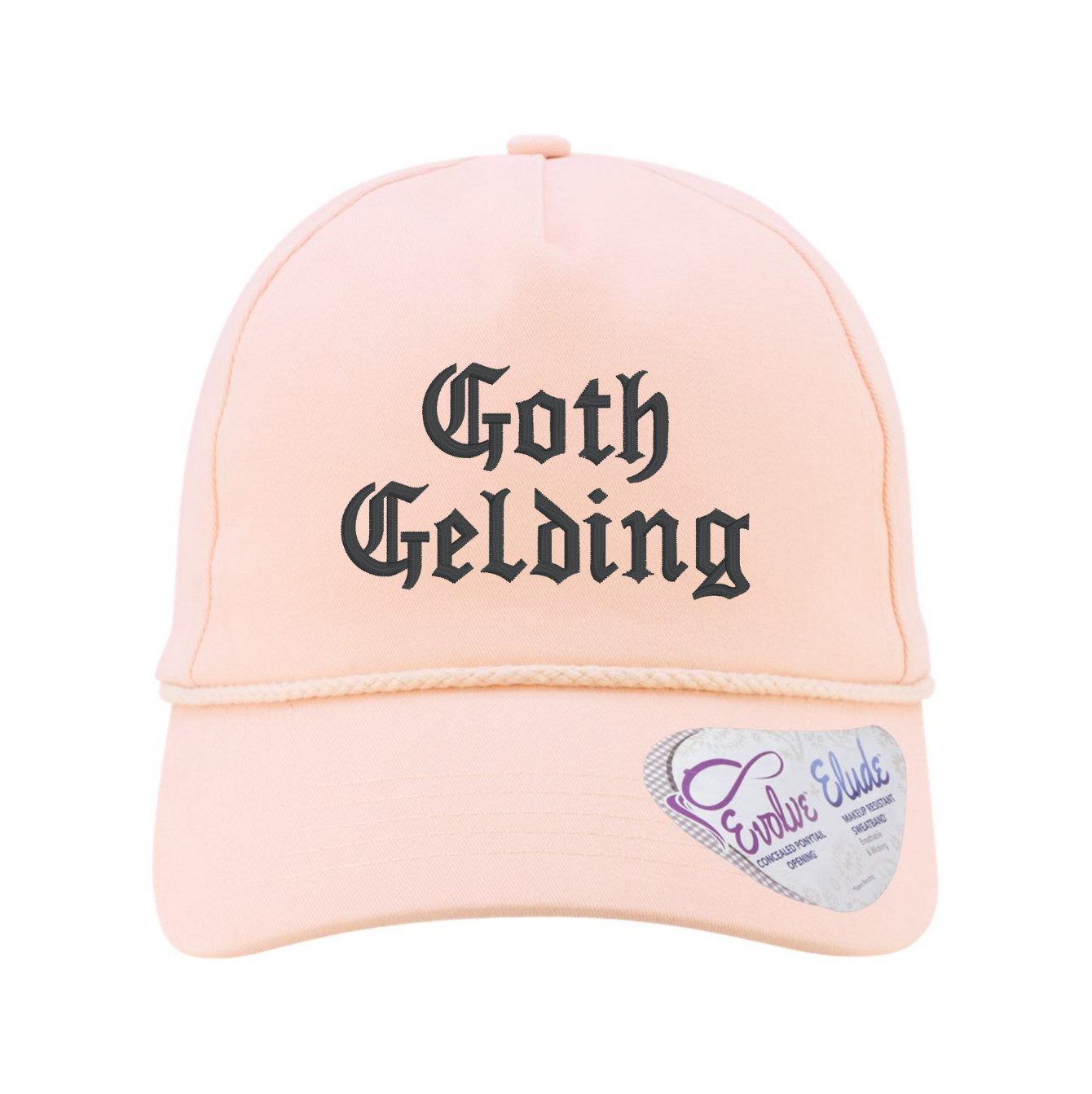 Goth Gelding Embroidered Y'allternative Hat
