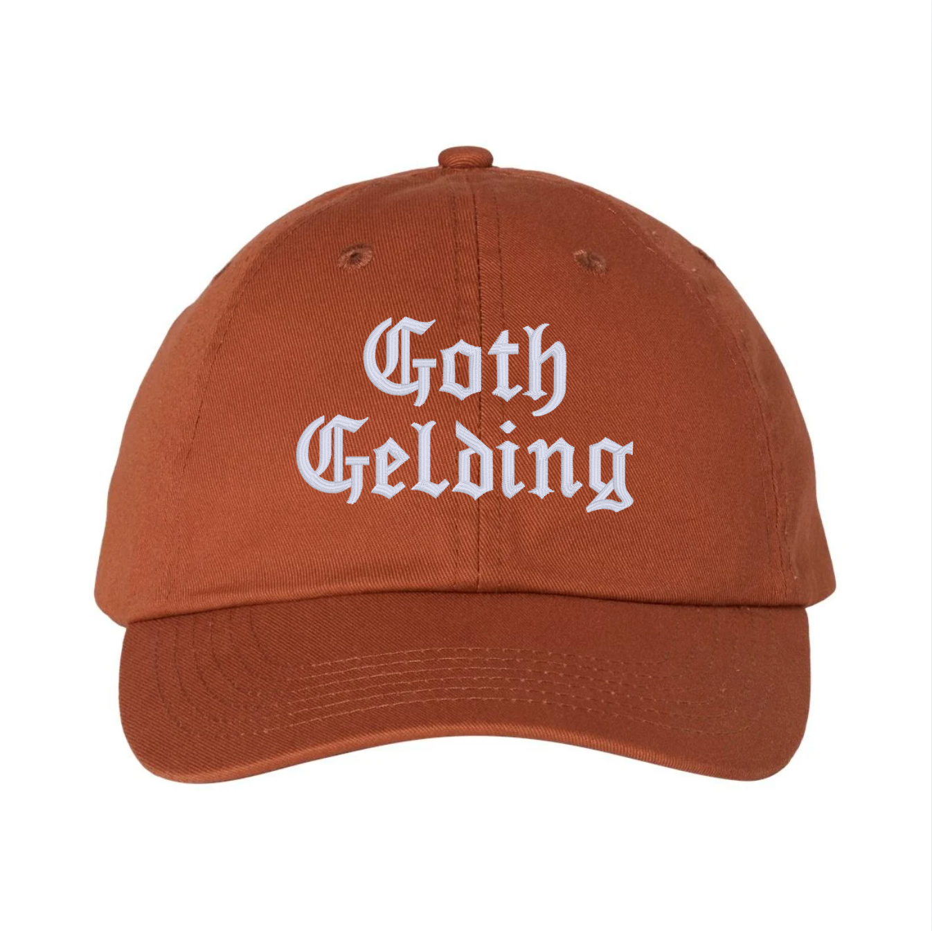 Goth Gelding Embroidered Y'allternative Hat