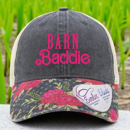Barn Baddie Embroidered Hat