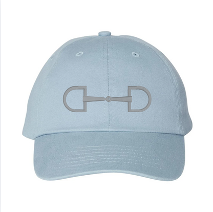 Embroidered 3D Puff Snaffle Bit Hat