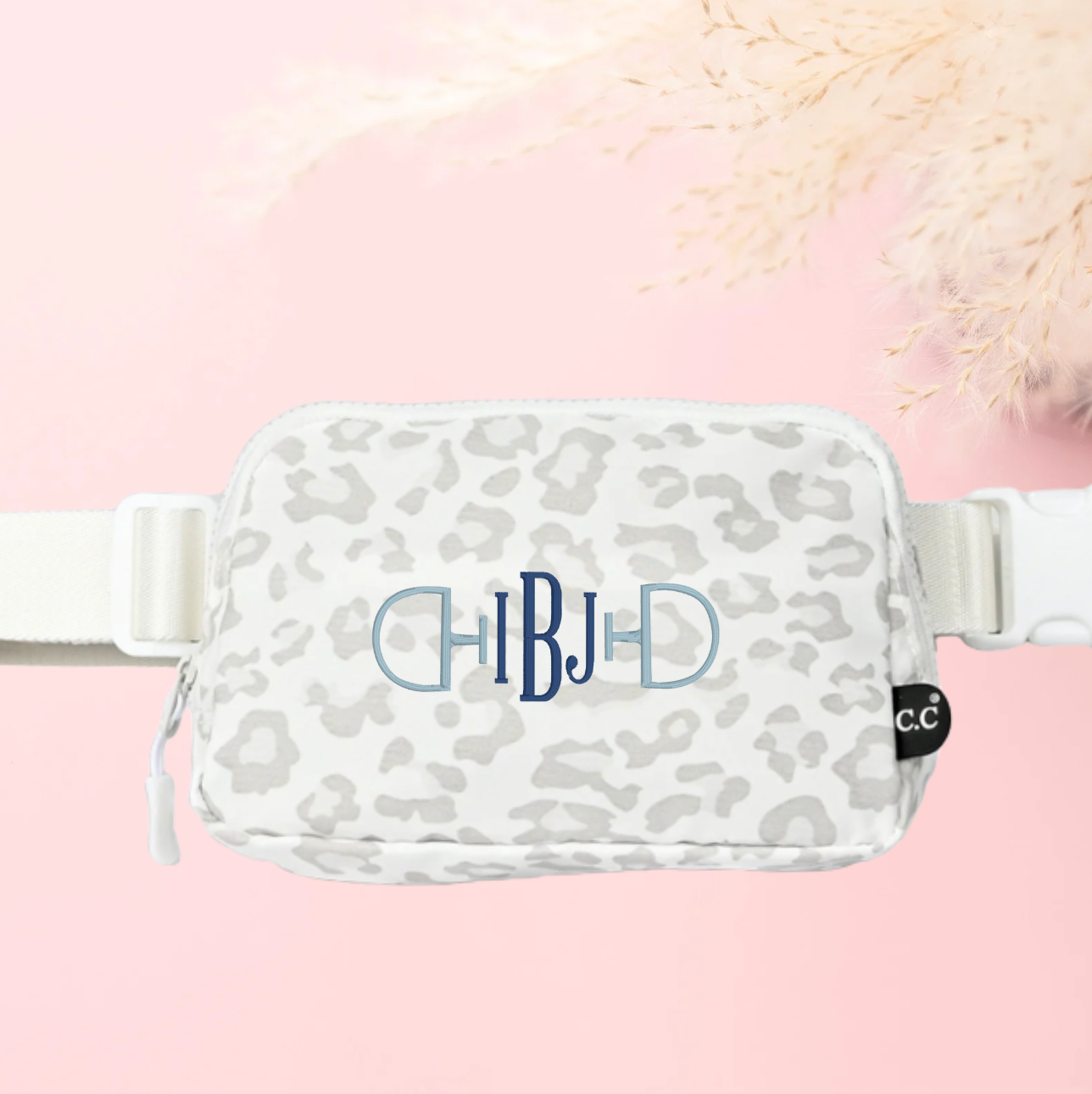 CC Beanie Belt Bag with Custom Embroidery