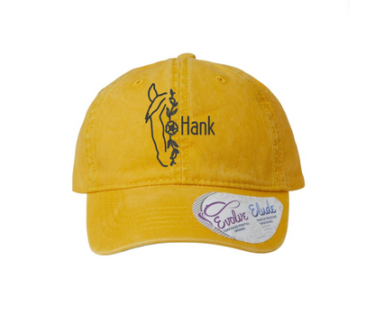 Custom Floral Horse Embroidered Hat