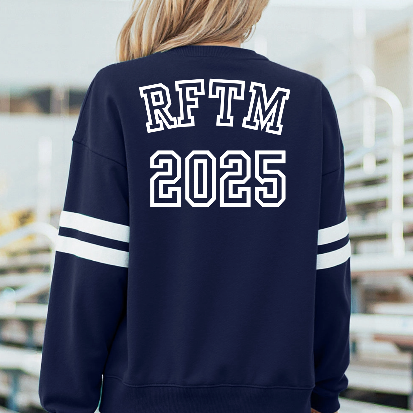 Custom Horse Girl "Varsity" Sweatshirt
