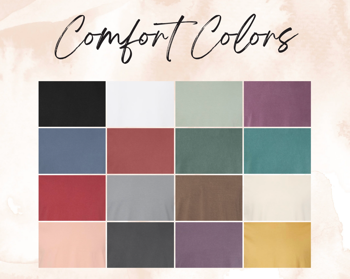 Holiday Emo Heavyweight Custom Colors T-Shirt