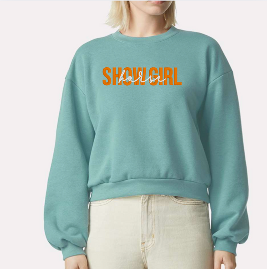 Horse Show Girl Crewneck