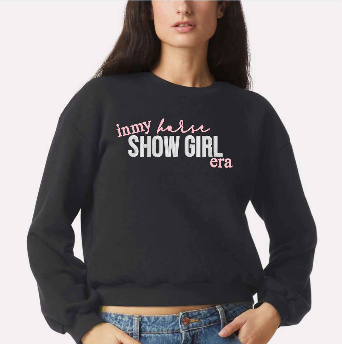 Horse Show Girl Crewneck