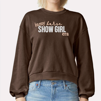 Horse Show Girl Crewneck