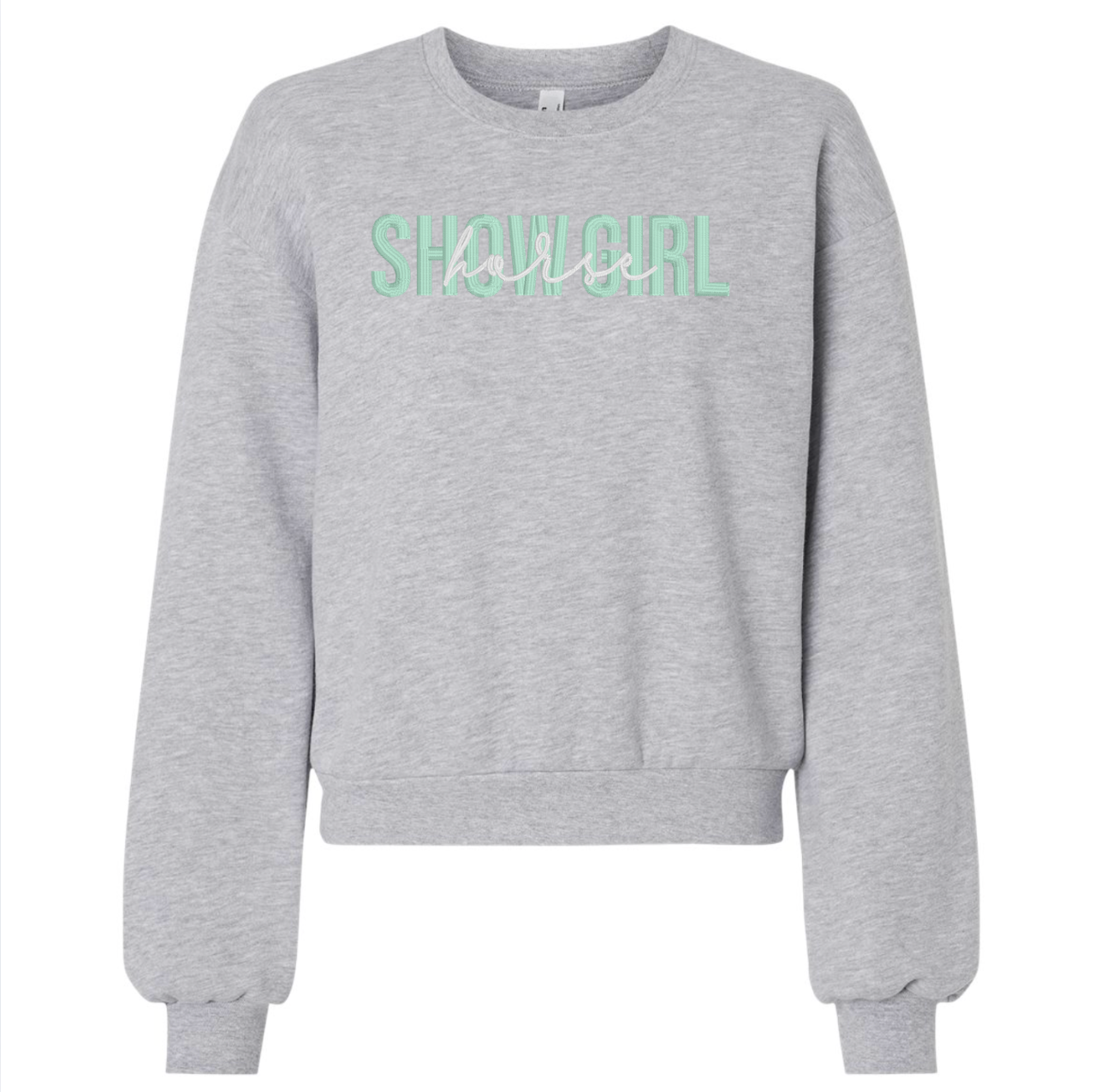 Horse Show Girl Crewneck