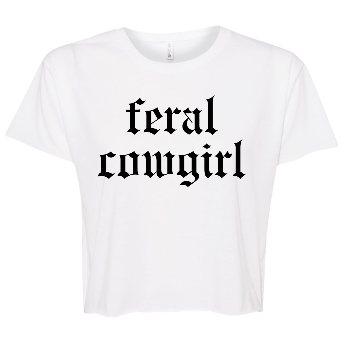 Feral Cowgirl/Equestrian/Horse Girl T-Shirt