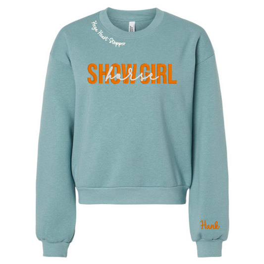 Horse Show Girl Crewneck