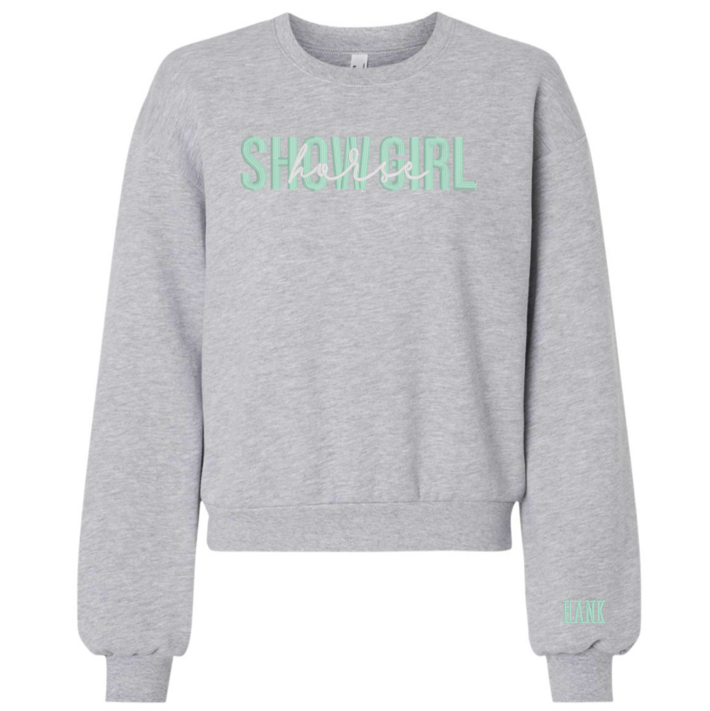 Horse Show Girl Crewneck
