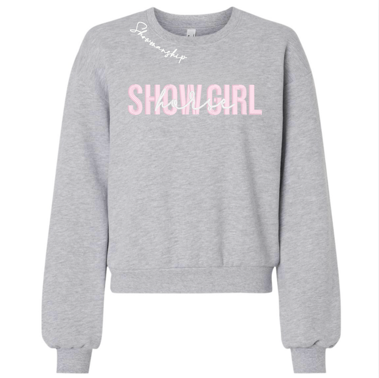 Horse Show Girl Crewneck