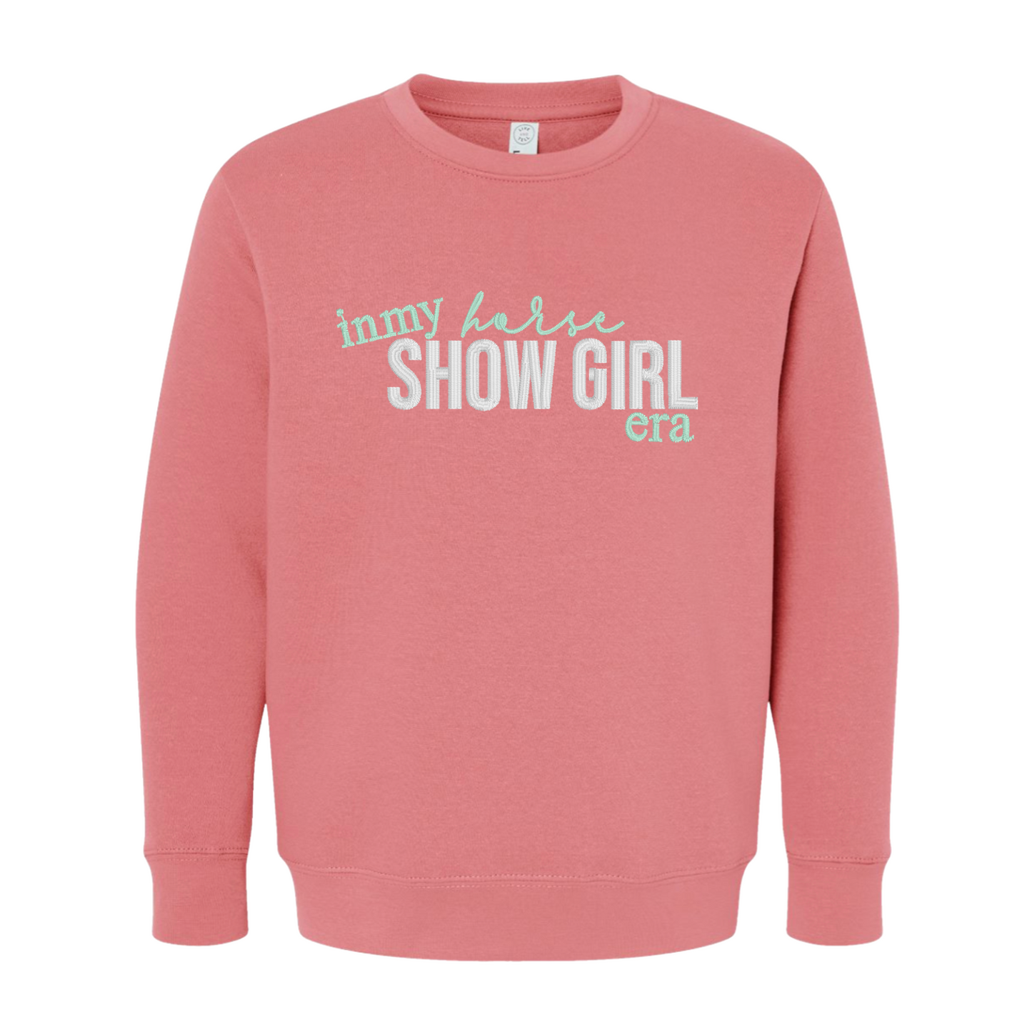 Horse Show Girl Crewneck - Youth