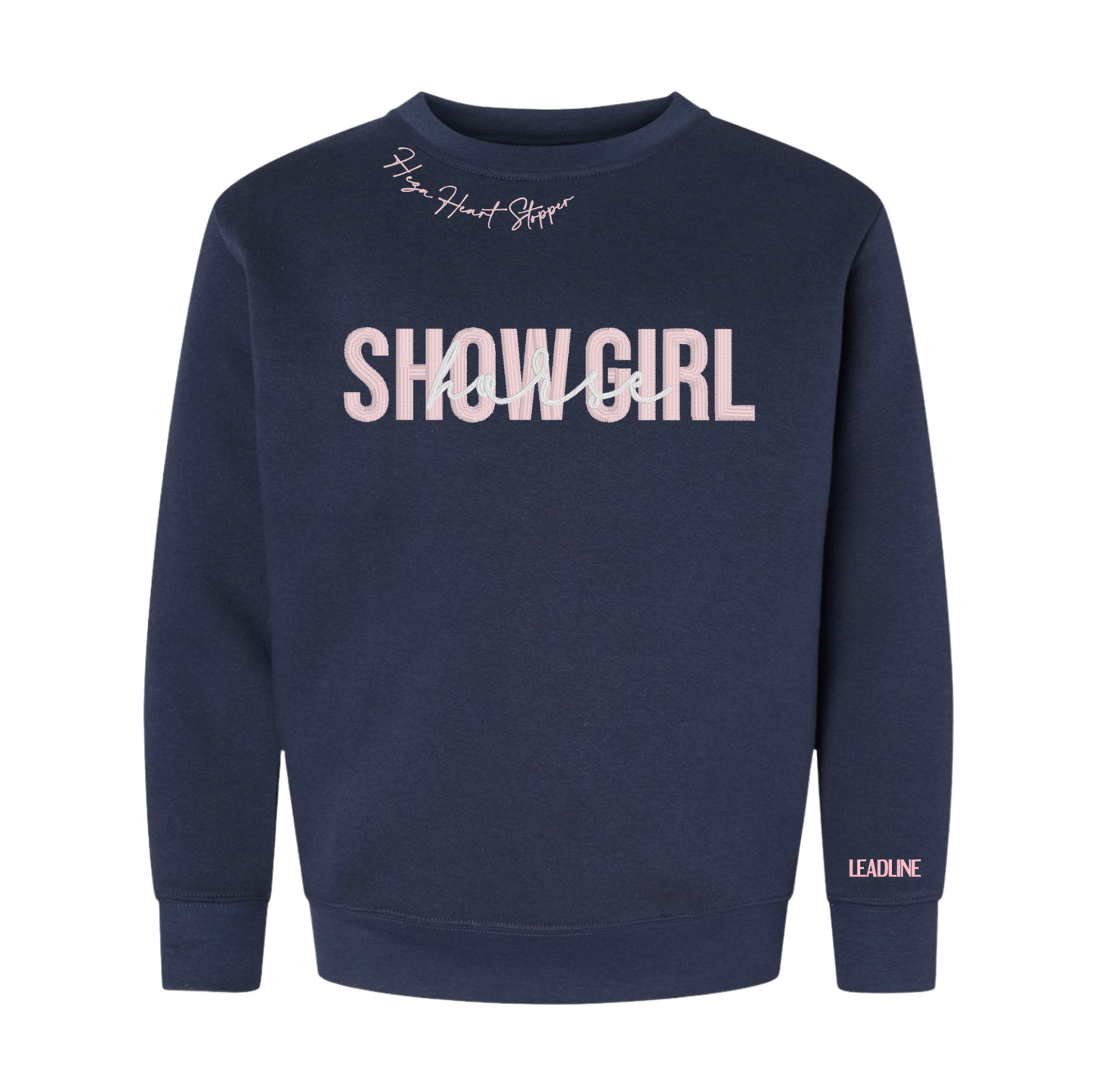 Horse Show Girl Crewneck - Youth